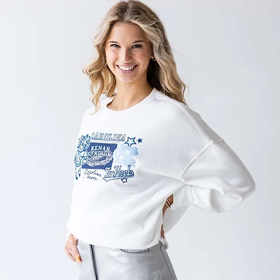 Women's UNC Layer Patch Crewneck Sweatshirt