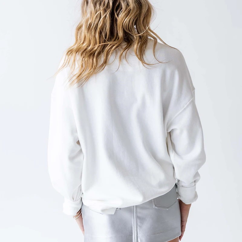 Women's UNC Layer Patch Crewneck Sweatshirt