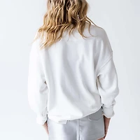 Women's UNC Layer Patch Crewneck Sweatshirt