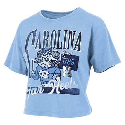 UNC Vintage Cropped Short Sleeve T-Shirt