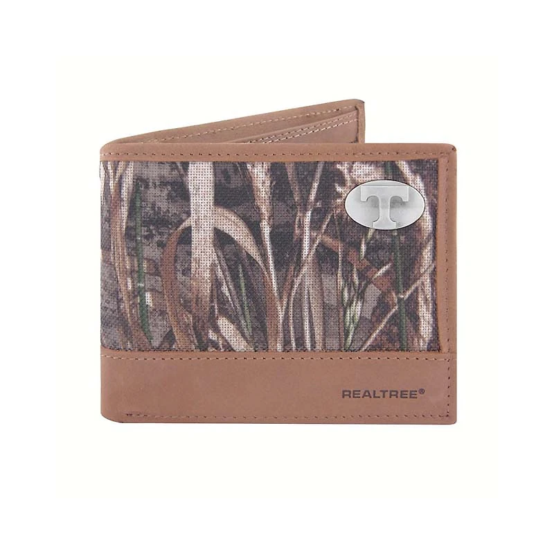 UT Realtree Camo Passcase Concho Wallet