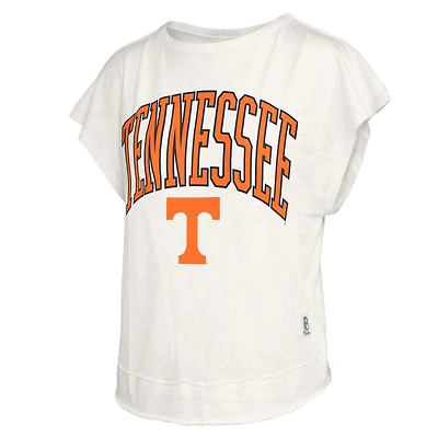 Tennessee Open Back Slub Short Sleeve Top