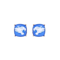 Wildcat Raised Stud Earrings