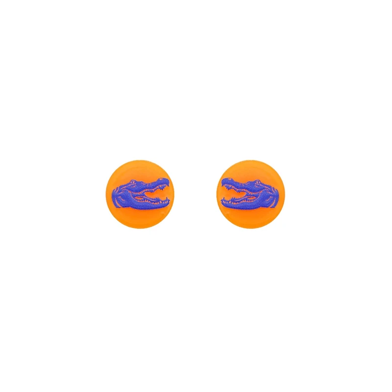 Gator Flat Stud Earrings