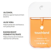 Velvet Peach Power Mist Hydrating Hand Sanitizer