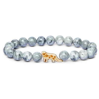 The Ascent Snow Leopard Tracking Bracelet in Alpine