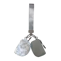 Printed Duel Wristlet Keychain