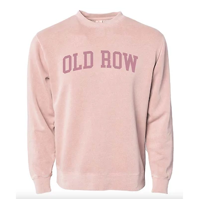 Old Row Arch Crewneck Sweatshirt Pink