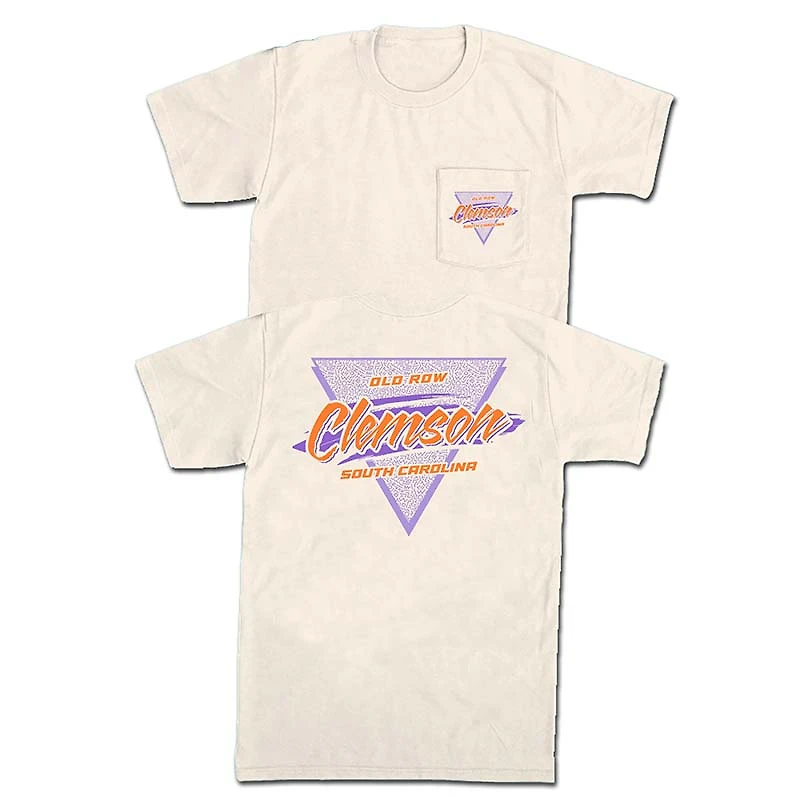 Clemson Retro Triangle Short Sleeve T-Shirt