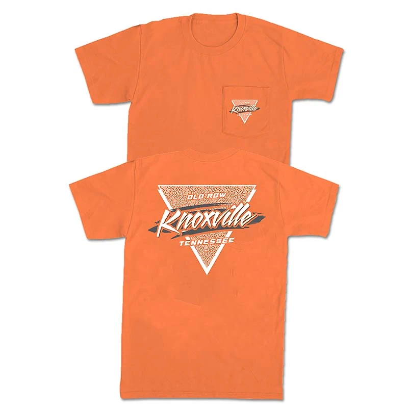 Knoxville Retro Triangle Short Sleeve T-Shirt Melon