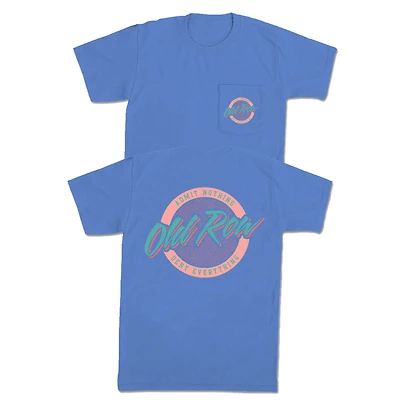 Circle Logo Short Sleeve T-Shirt Mystic Blue