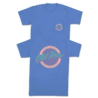 Circle Logo Short Sleeve T-Shirt Mystic Blue