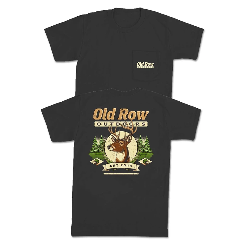 Outdoor Deer Short Sleeve T-Shirt