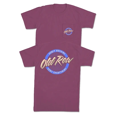 Circle Logo Short Sleeve T-Shirt Berry