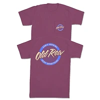 Circle Logo Short Sleeve T-Shirt Berry