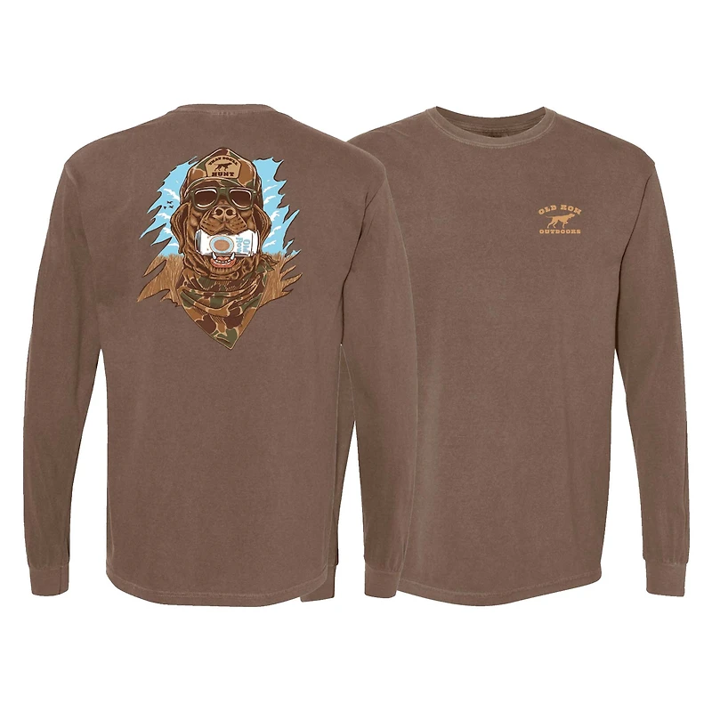 Retro Can Camo Long Sleeve T-Shirt