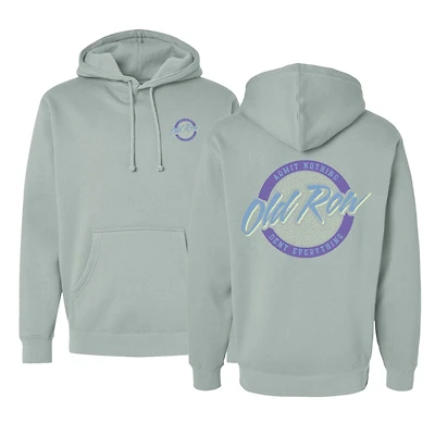 Circle Logo Hoodie Sage