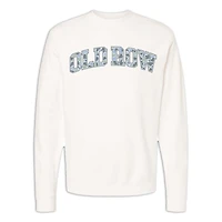 Camo Arch Crewneck Sweatshirt Bone