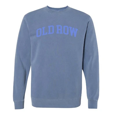 Old Row Arch Crewneck Sweatshirt Blue