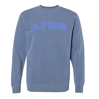 Old Row Arch Crewneck Sweatshirt Blue