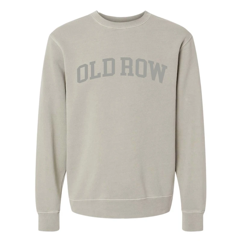 Old Row Arch Crewneck Sweatshirt Cement