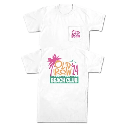 Beach Club 2.0 Short Sleeve T-Shirt White