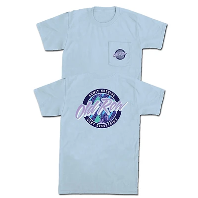 90s Circle Logo Short Sleeve T-Shirt Chambray
