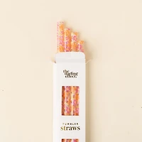 Secret Garden Pink 40oz Straw Set