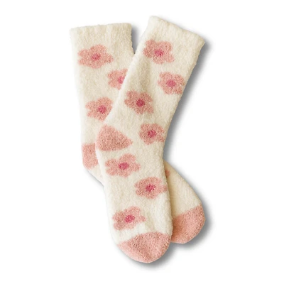 Cozy Margo Flower Knit Socks