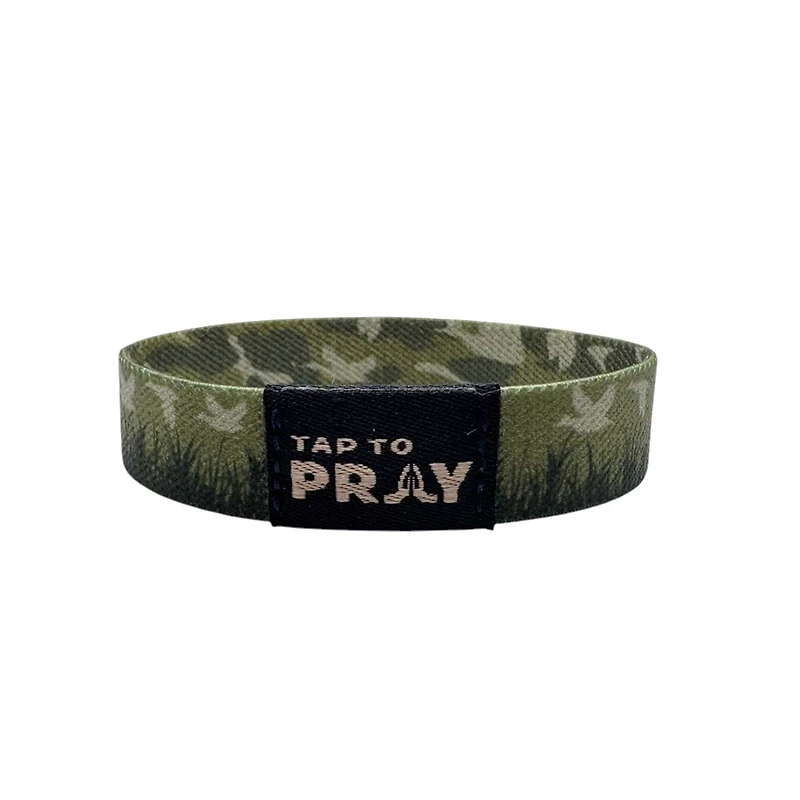 Tap To Pray Wristband Waterfowl Camo