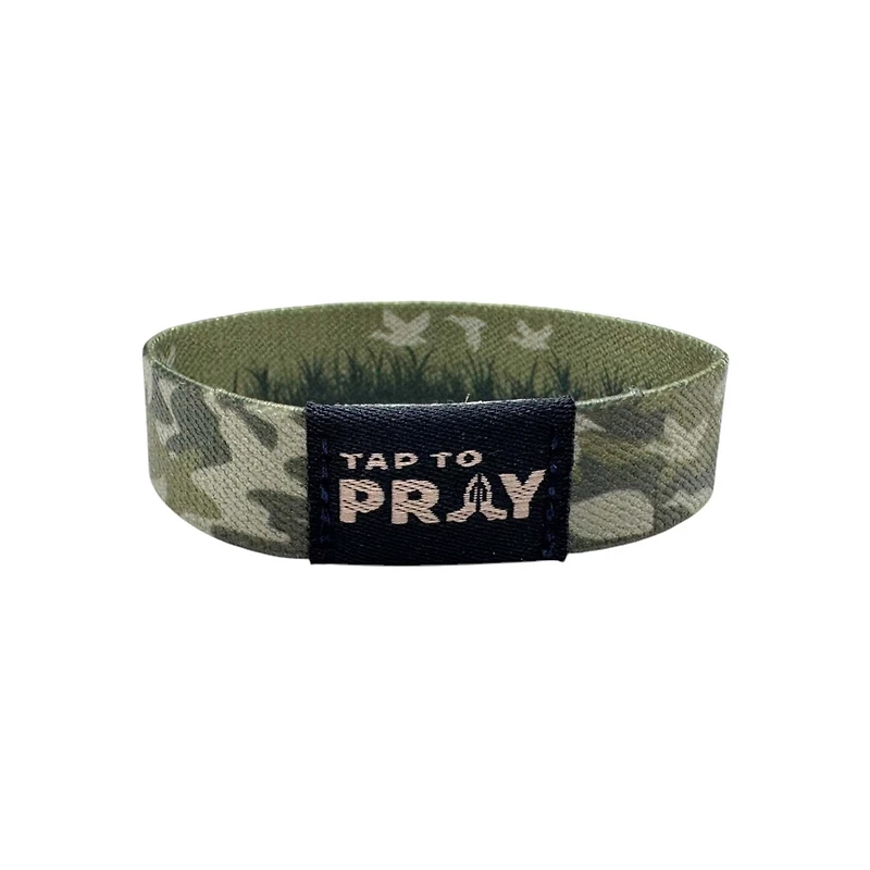 Tap To Pray Wristband Waterfowl Camo