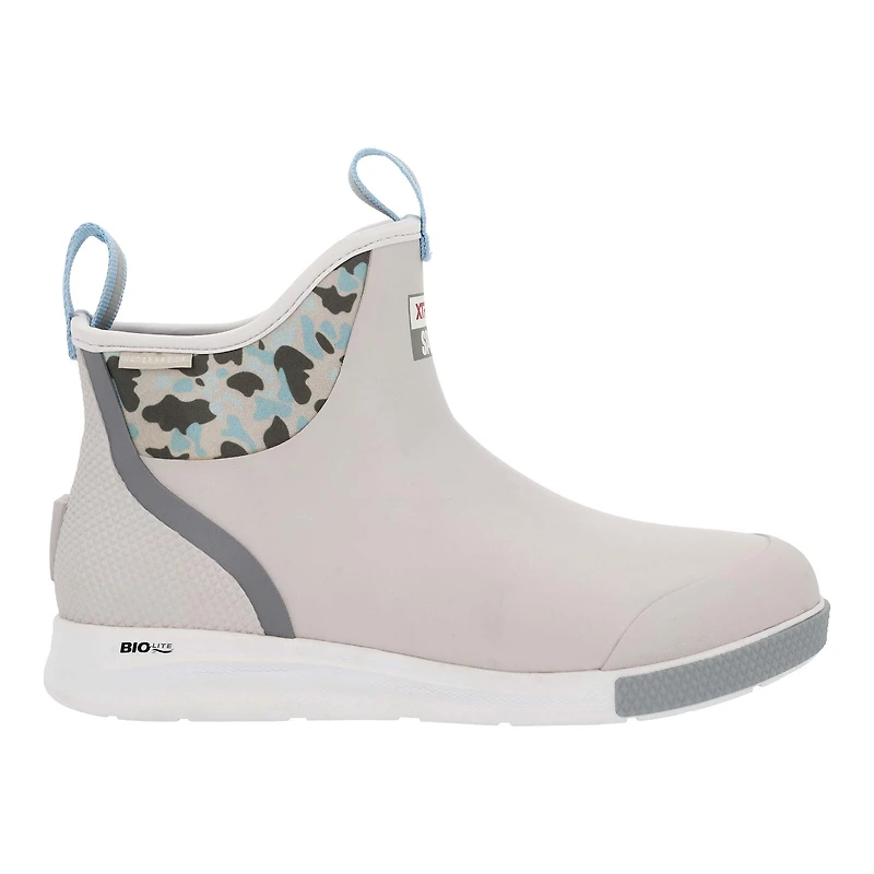 Men's 6 Inch Ankle Deck Boot Sport Gray