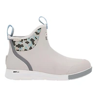 Men's 6 Inch Ankle Deck Boot Sport Gray