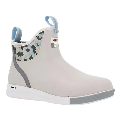 Men's 6 Inch Ankle Deck Boot Sport Gray