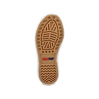 Youth Blue Ankle Deck Boot White