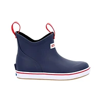 Youth Ankle Deck Boot Navy