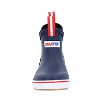 Youth Ankle Deck Boot Navy