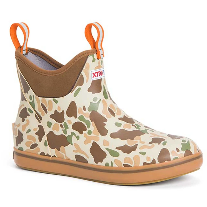 Men's 6 Inch Deck Ankle Boot Duck Camo