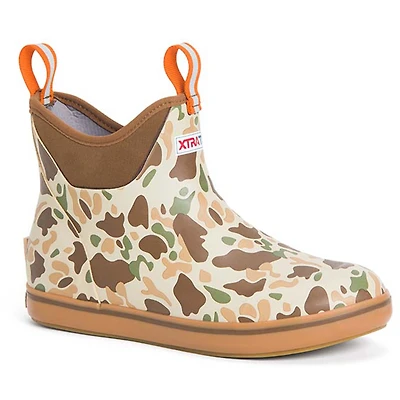 Men's 6 Inch Deck Ankle Boot Duck Camo
