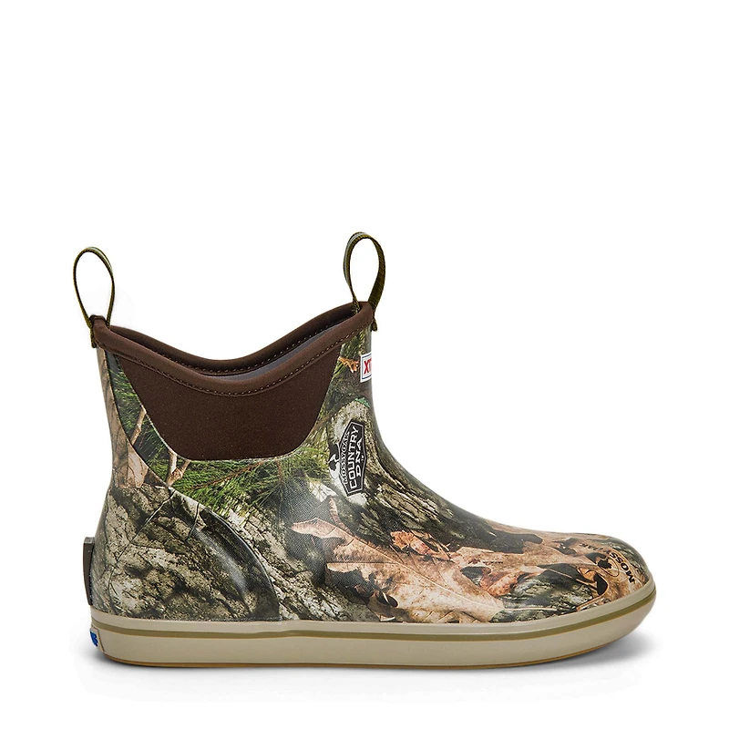 Men's 6 Inch Deck Ankle Boot Wetland Camo