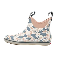 Women's 6 Inch Ankle Deck Boot Ivory Duck Camo