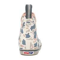 Women's 6 Inch Ankle Deck Boot Ivory Duck Camo