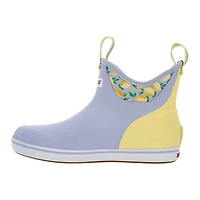 Women's 6 Inch Ankle Deck Boot Periwinkle