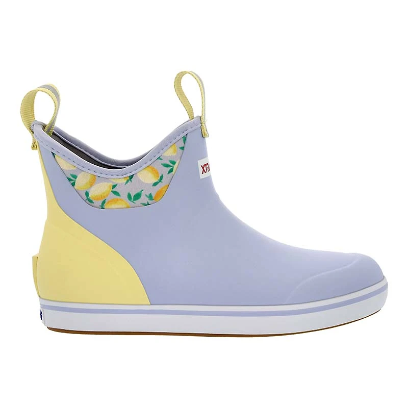 Women's 6 Inch Ankle Deck Boot Periwinkle