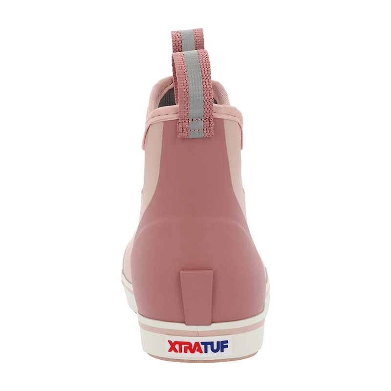 Women's 6 Inch Ankle Deck Boot Blush Pink