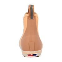 Women's 6 Inch Ankle Deck Boot Peach Fuzz