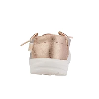 Girls Wendy Metallic Sparkle Rose Gold
