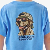Youth Dog Hat Short Sleeve T-Shirt