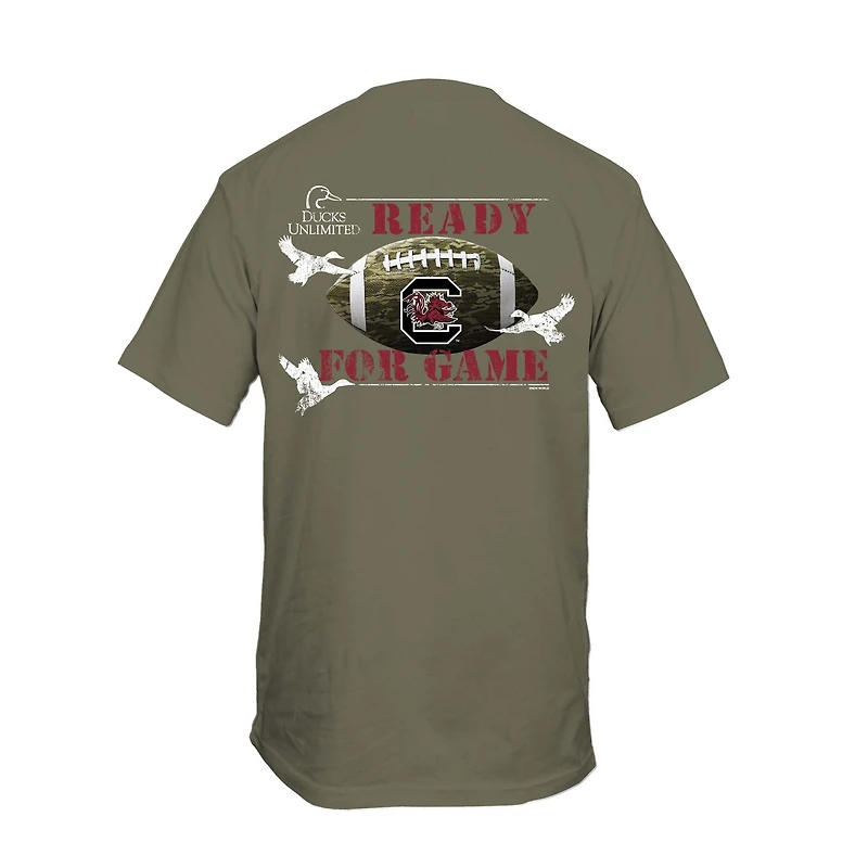 Youth USC Hunting Camo Football Short Sleeve T-Shirt