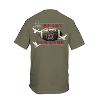 Youth USC Hunting Camo Football Short Sleeve T-Shirt